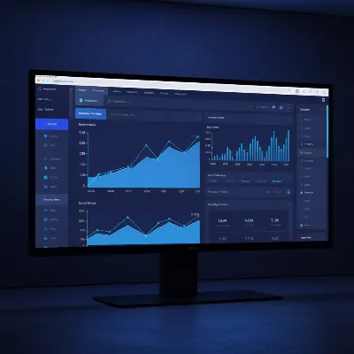 Modern SEO insights dashboard