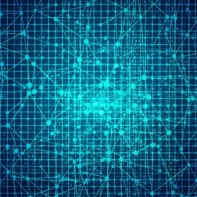 Digital representation of strong network connections, symbolizing effective backlinks and community engagement